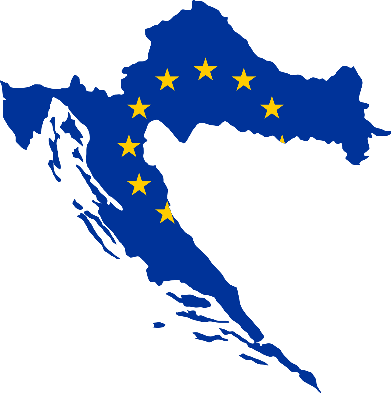 Kroatienkarte