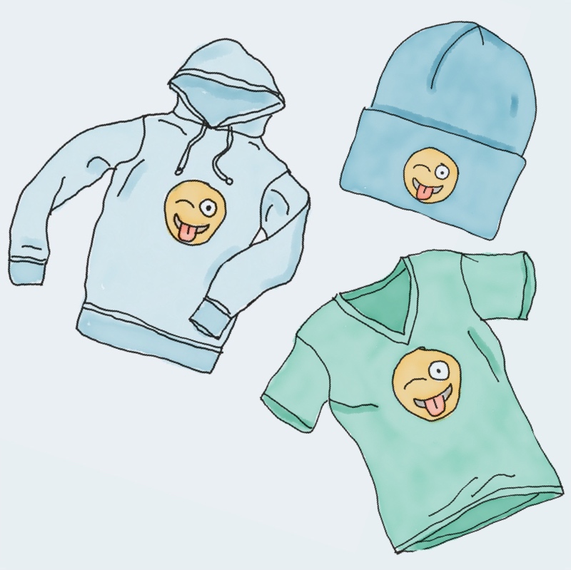 Logo-Bekleidungsset für Damen